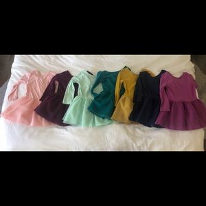 Lot of 7 Old Navy tulle tutu dresses 2T